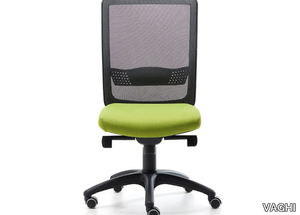 BURSA EVO BLACK - Recliner swivel mesh office chair _ VAGHI