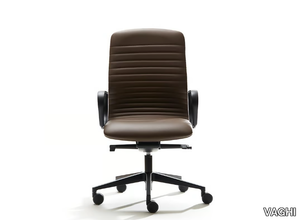 UNION EXECUTIVE - Recliner swivel office chair with armrests _ VAGHI