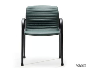 UNION GUEST - Upholstered chair with armrests _ VAGHI