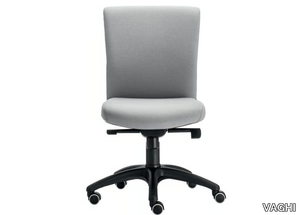 MOREA COMFORT - Swivel upholstered fabric office chair _ VAGHI