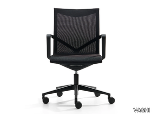 YALTA - Swivel office chair with medium backrest _ VAGHI