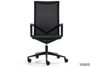 YALTA - Swivel office chair with high back _ VAGHI