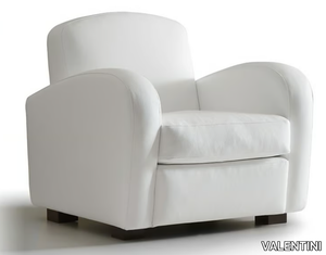 AMIE - Fabric armchair with armrests _ VALENTINI