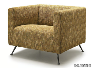 DEMETRA - Fabric armchair with armrests _ VALENTINI