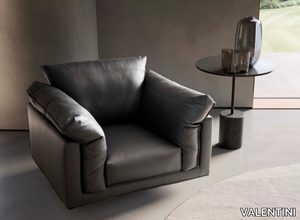 CHARLES - Leather armchair _ VALENTINI