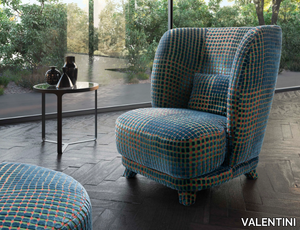 CRISS CROSS - Fabric armchair _ VALENTINI