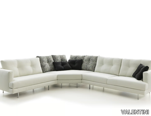 MAXIME - Corner sectional fabric sofa _ VALENTINI