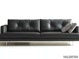 MAXIME - Leather sofa _ VALENTINI