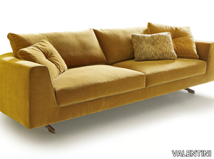 EDUARD NEW - Velvet sofa with curved back _ VALENTINI