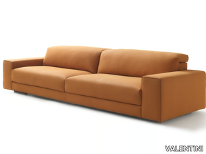 WILLIAM NEW - 4 seater leather sofa _ VALENTINI