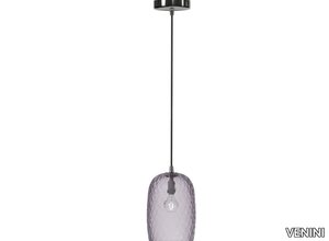 BALLOTON - Blown glass pendant lamp _ VENINI