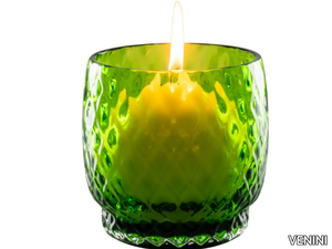 FAVILLE - Blown glass candle holder _ VENINI