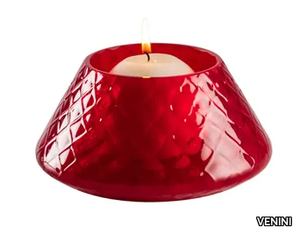 LELE - Blown glass candle holder _ VENINI