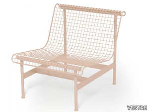 MUNCH lounge chair - Garden steel easy chair _ VESTRE