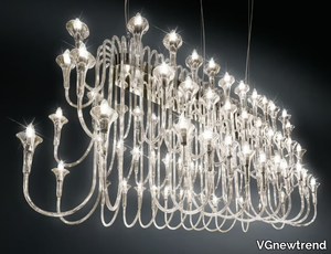 MAXI OCTOPUS 72 - Pyrex® chandelier _ VGnewtrend