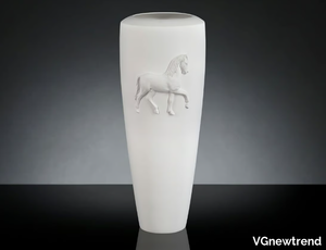 OBICE HORSE RELIEF - Ceramic vase _ VGnewtrend