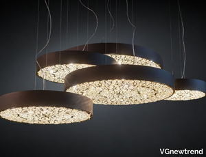 ARABESQUE CHRYSLER - LED pendant lamp with crystals _ VGnewtrend