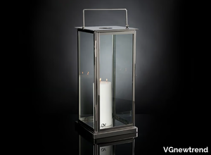 TOP FLAT-SHAPED - Glass and steel lantern _ VGnewtrend