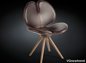 NEW PANSE' - With 4-spoke base leather chair _ VGnewtrend