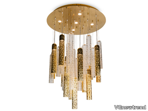 NEW PIPE ROUND - Murano glass pendant lamp _ VGnewtrend