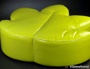 ARALIA - Leather pouf _ VGnewtrend
