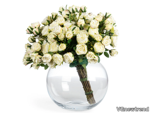 ETERNITY SFERA ROSES - Floral composition with glass vase _ VGnewtrend