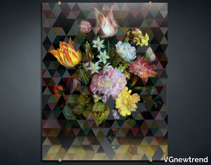 FANCY BOUQUET 2 - Print on glass _ VGnewtrend