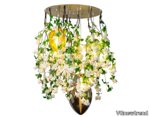 FLOWER POWER CASCADES EGGS - LED crystal ceiling lamp _ VGnewtrend