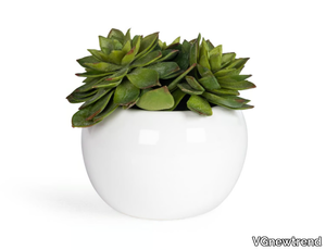 GREEN BALL - Floral composition with ceramic vase _ VGnewtrend