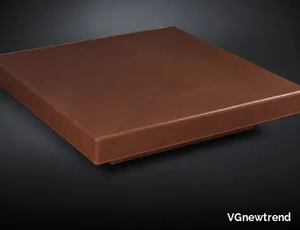 LOFT - Low square leather coffee table _ VGnewtrend