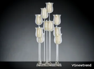 LINEAR FOTOFORO 10 - Glass candlestick _ VGnewtrend