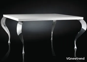 LUIGI - Lacquered round steel living room table _ VGnewtrend