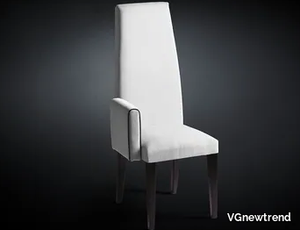NEW SIDNEY - Fabric chair with armrests _ VGnewtrend