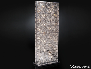 ARABESQUE RECTANGULAR SEPARE' - Floor lamp with crystals _ VGnewtrend