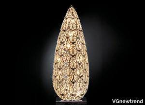 ARABESQUE FLAME - Crystal table lamp / floor lamp _ VGnewtrend