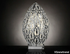 ARABESQUE EGG - Crystal table lamp _ VGnewtrend