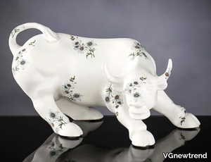 WALL STREET BULL - Ceramic decorative object _ VGnewtrend