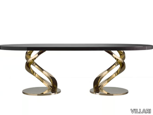 ECLIPSE - Oval wooden table _ VILLARI