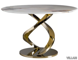 WOMAN - Round onyx table _ VILLARI