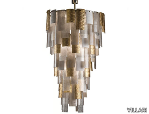 THE WALL - Suspension lamp in Murano glass and ceramic _ VILLARI