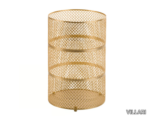 FIRENZE - Brass bathroom waste bin _ VILLARI