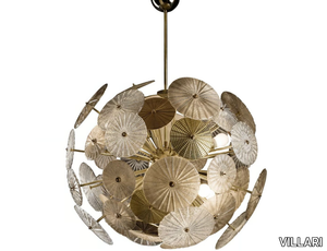 DANDELION - Suspension lamp in Murano glass and porcelain _ VILLARI