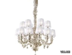 LOUIS XIV - 18 LIGHT - Porcelain chandelier _ VILLARI