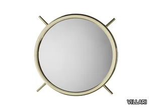 VENUSIA - Round framed wall-mounted mirror _ VILLARI