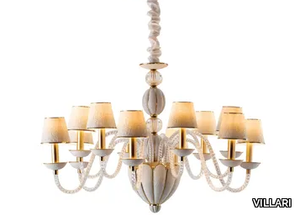 AMOUR - 12 LIGHT - Handmade porcelain chandelier _ VILLARI