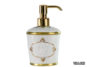 AMALFI - Porcelain Bathroom soap dispenser _ VILLARI