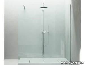 SK-IN SK - Corner crystal Walk in shower _ VISMARAVETRO