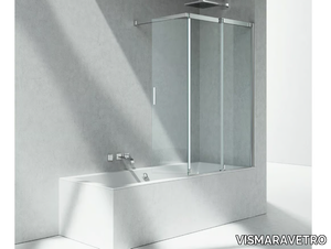 VR - Tempered glass bathtub wall panel _ VISMARAVETRO