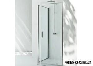 JUNIOR GA+GF - Corner custom tempered glass shower cabin _ VISMARAVETRO