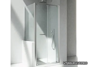 JUNIOR GN+GP - Tempered glass shower cabin _ VISMARAVETRO